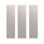 String - Regalboden 78 x 20 cm (3er-Pack), beige